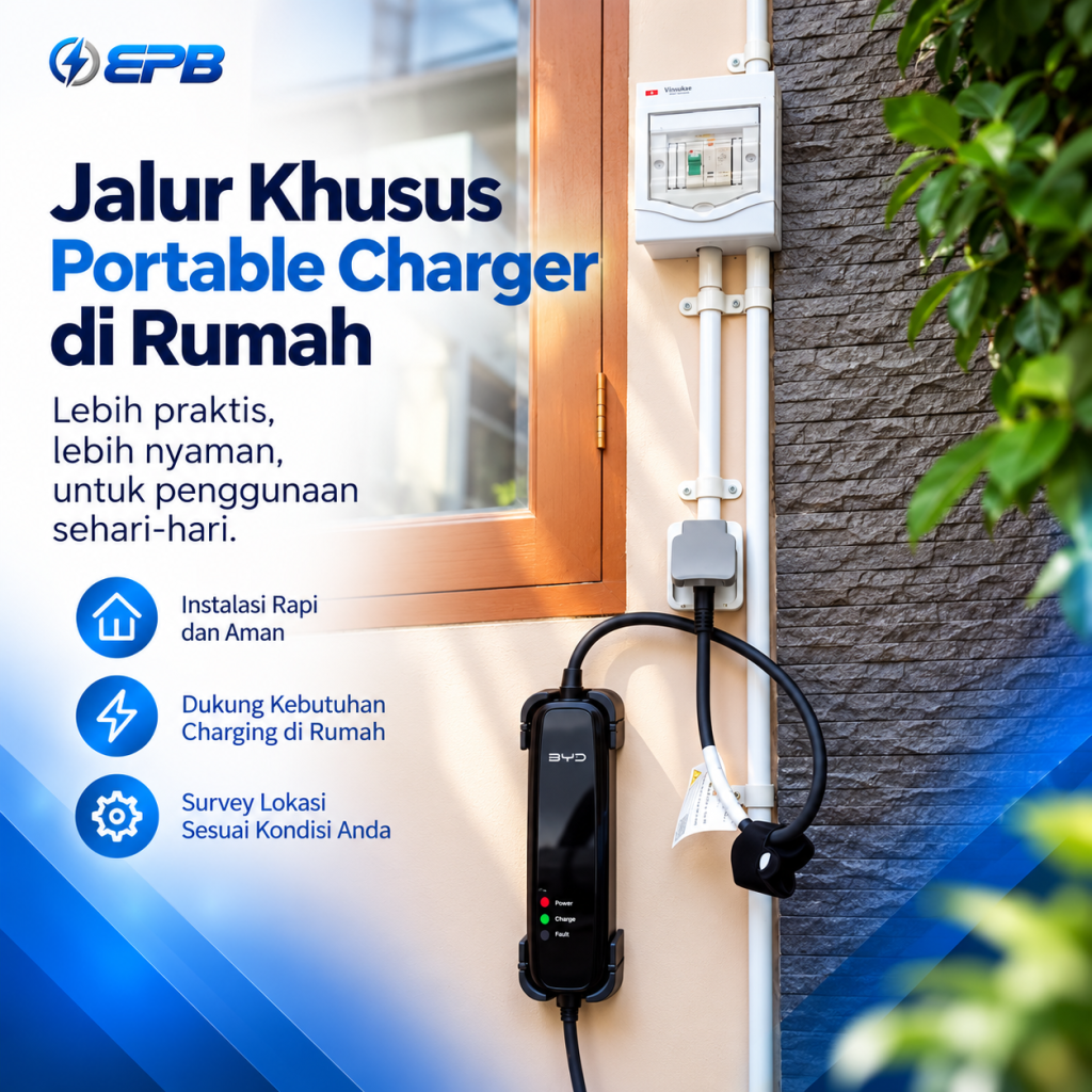 Instalasi Portable Charger EPB